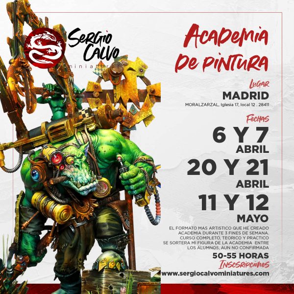 Academia Abril - Mayo (3 fines de semana)