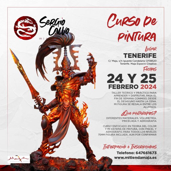 Tenerife - Curso de Pintura - Febrero