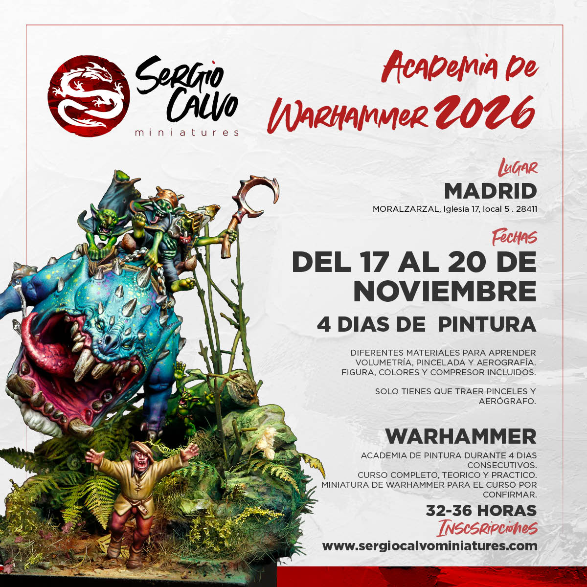 Academia Warhammer Noviembre