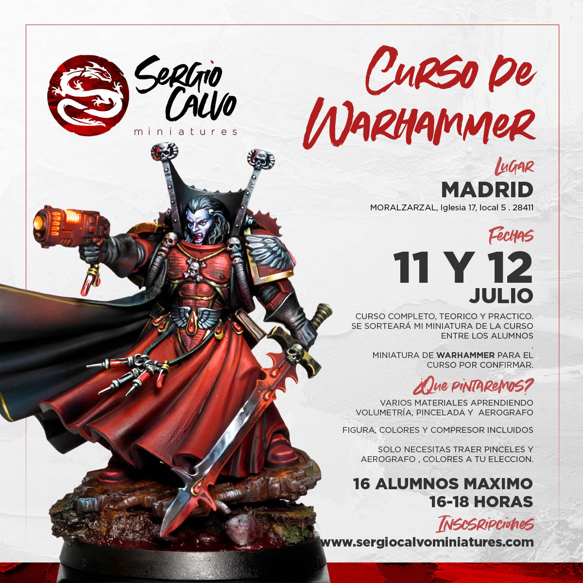 Curso Warhammer Julio 2026